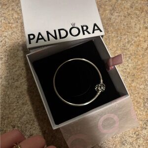 Pandora Silver Bracelet with Charm